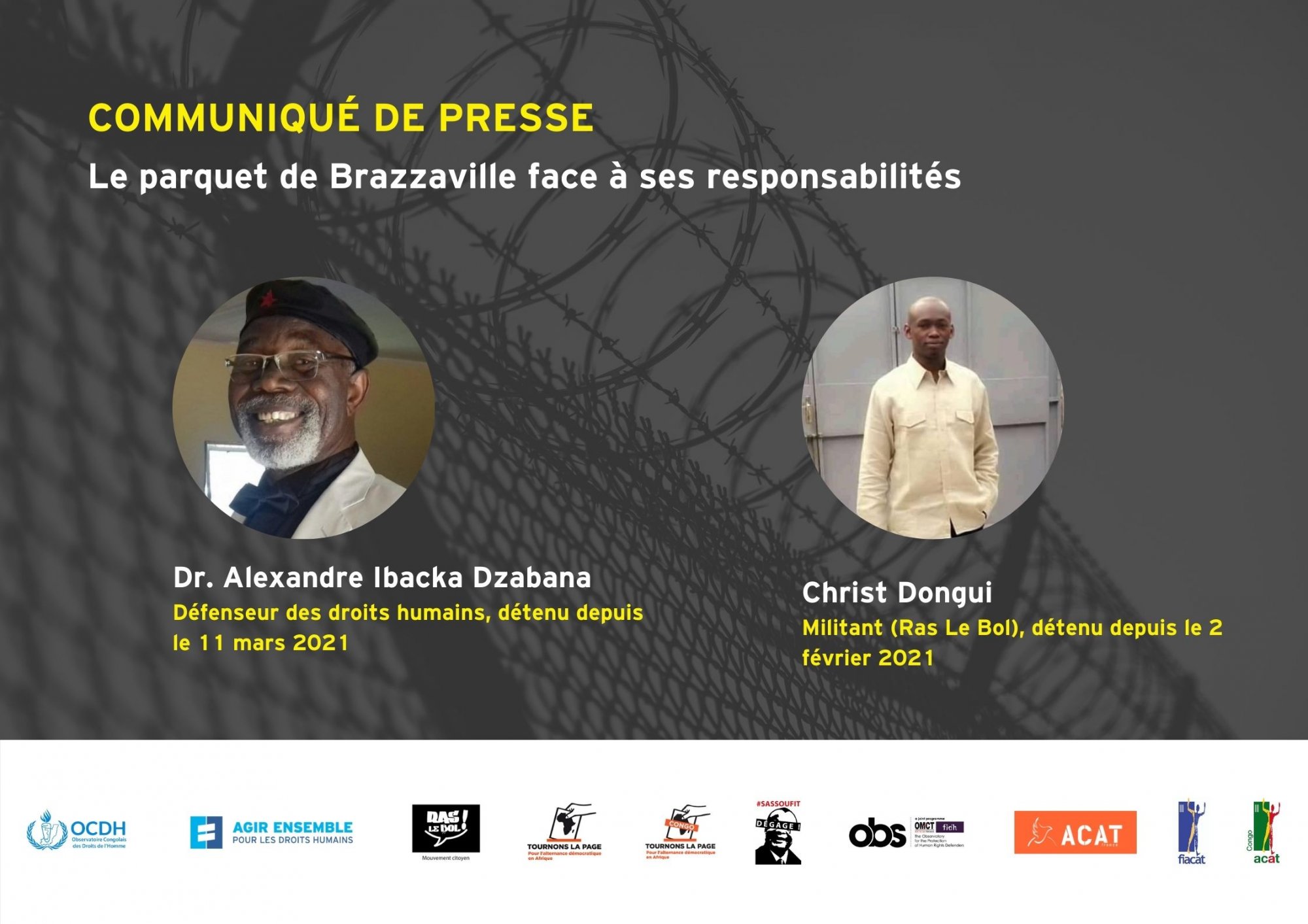 COMMUNIQUE – Le parquet de Brazzaville face à ses responsabilités